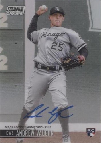 2021 Topps Stadium Club Chrome - Andrew Vaughn #SCCAV-AV