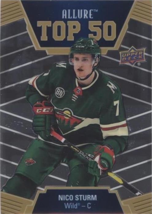 2019-20 Upper Deck Allure - Nico Sturm #T50-43