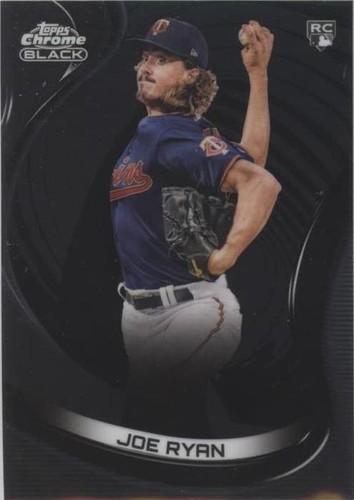 2022 Topps Chrome Black - Joe Ryan #19