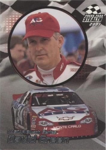 2001 Press Pass Stealth - David Green #47