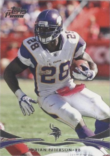 2012 Topps Prime Adrian Peterson #55