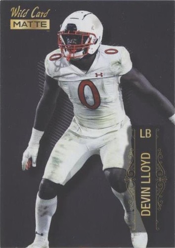 2022 Wild Card MATTE Devin Lloyd #MB-36