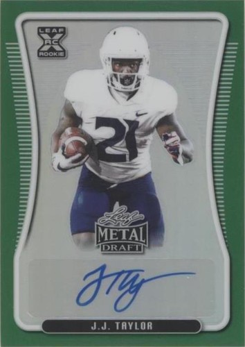 2020 Leaf Metal Draft J.J. Taylor #BA-JJT