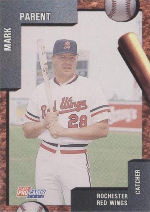 1992 Fleer ProCards Minor League - Mark Parent #1942