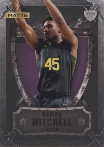 2022 Wild Card MATTE National Convention - Davion Mitchell #WWN-4