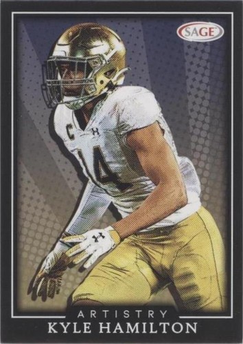 2022 SAGE Artistry Kyle Hamilton #71