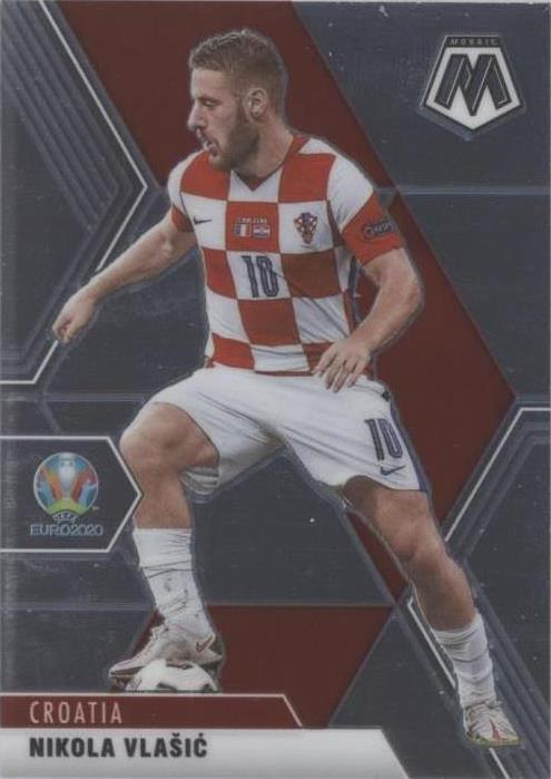 2021 Panini Mosaic UEFA Euro 2020 Nikola Vlasic #25