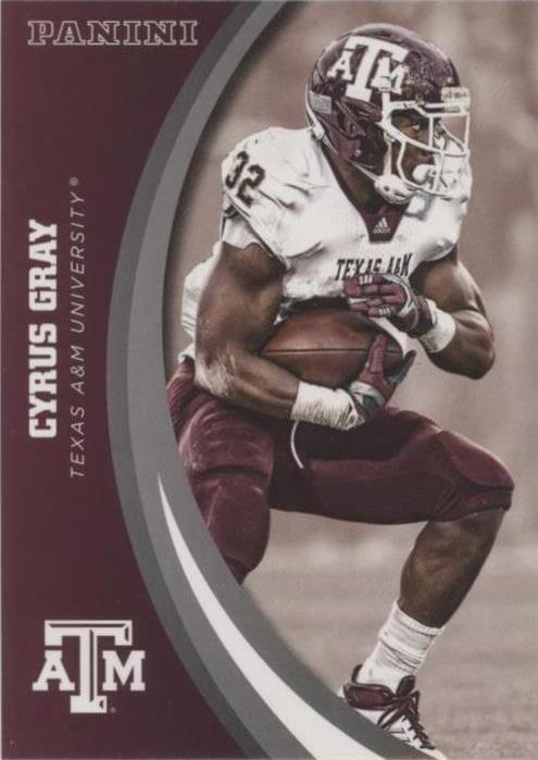 2015 Panini Texas A & M Aggies Cyrus Gray #31