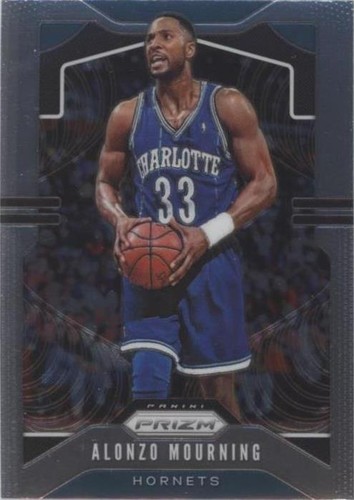 2024-25 ALONZO MOURNING 42/49 AUTO PANINI PRIZM SENSATIONAL