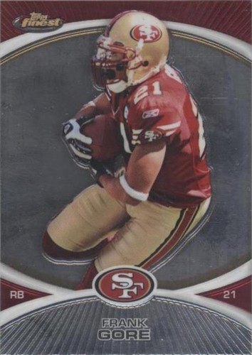 2010 Topps Finest Frank Gore #73