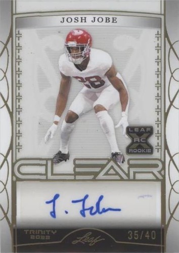 2022 Leaf Trinity Josh Jobe #CA-JJ1