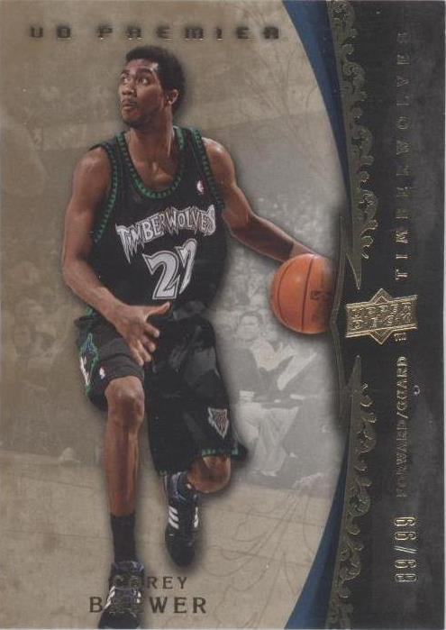 2008-09 UD Premier - Corey Brewer #82