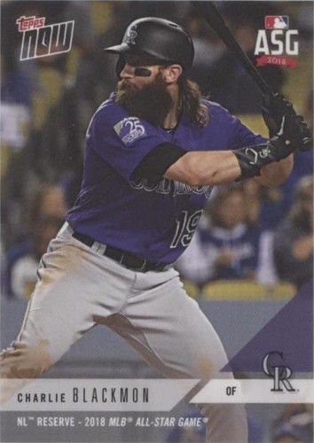 2018 Topps Now - Charlie Blackmon #AS-26