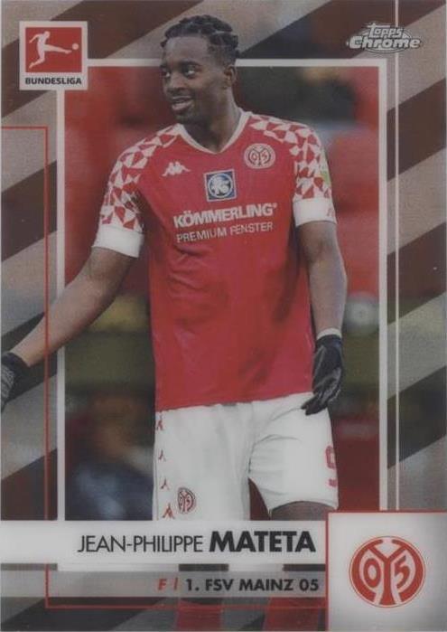 2020-21 Topps Chrome Bundesliga Jean-Philippe Mateta #67