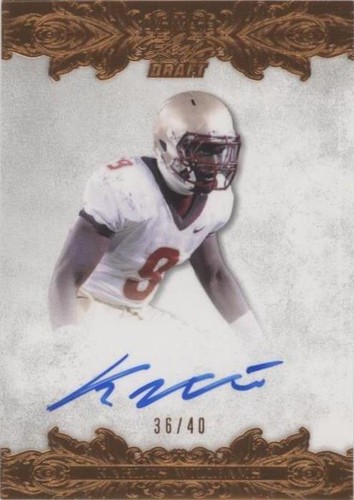 2015 Leaf Ultimate Draft Karlos Williams #BA-KW1