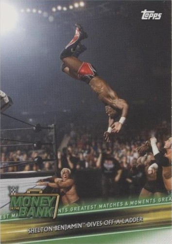 2019 Topps WWE Money in the Bank - Shelton Benjamin #GMM-1