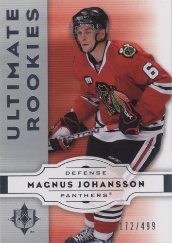 2007-08 Ultimate Collection - Magnus Johansson #88