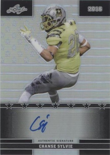 2016 Leaf U.S. Army All-American Bowl Chanse Sylvie #17