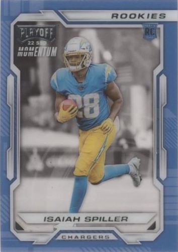 2022 Panini Chronicles Isaiah Spiller #PMR-16