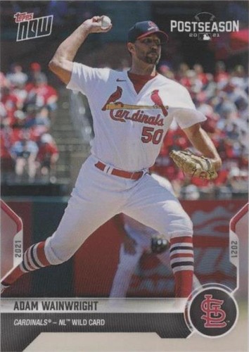 2021 Topps Now - Adam Wainwright #PS-51