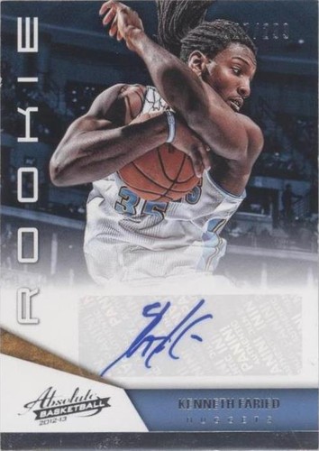 2012-13 Absolute - Kenneth Faried #170