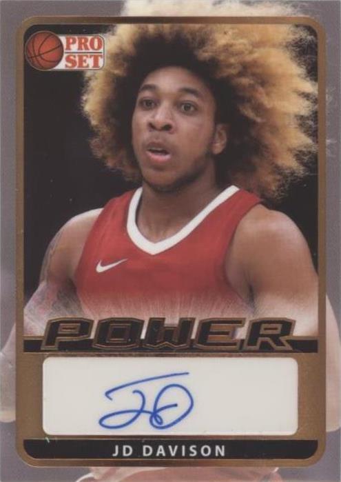 2021-22 Leaf Pro Set Power - JD Davison #PA-JDD