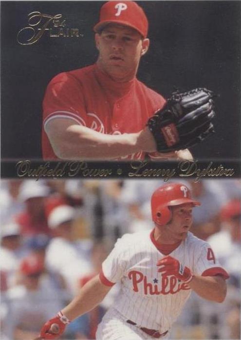 1994 Flair - Lenny Dykstra #4