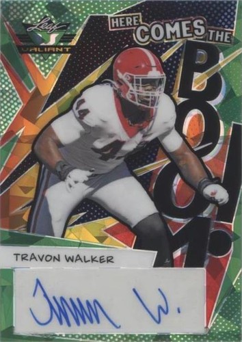 2022 Leaf Valiant Travon Walker #HB-TW1