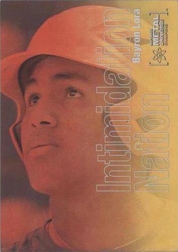 2021 Skybox Metal Universe Champions - Bayron Lora #IN-13