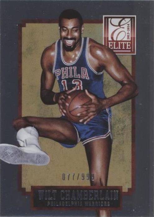 Panini Elite 2013-14 - Wilt Chamberlain #294