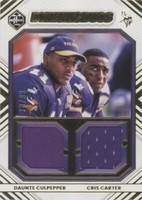 2022 Panini Limited Cris Carter Daunte Culpepper #DD-MIN2