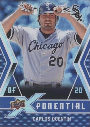 2009 Upper Deck X - Carlos Quentin #X-CQ