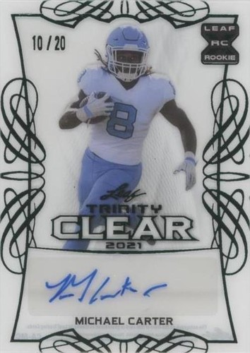 2021 Leaf Trinity Michael Carter #CA-MC1
