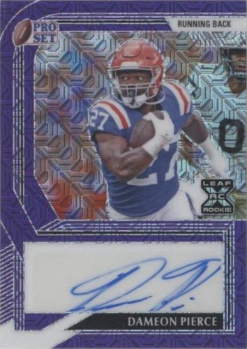 2022 Leaf Pro Set Metal Dameon Pierce #PA-DP1