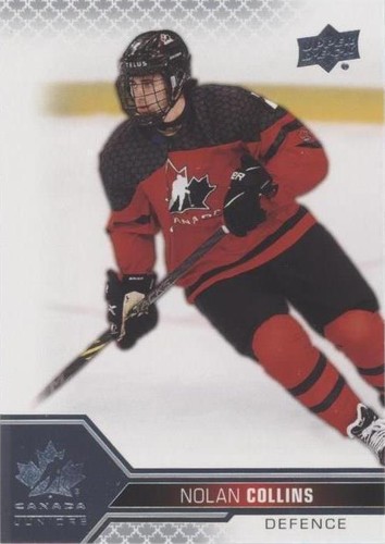2022 Upper Deck Team Canada Juniors - Nolan Collins #31