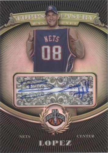 2008-09 Topps Treasury - Brook Lopez #130