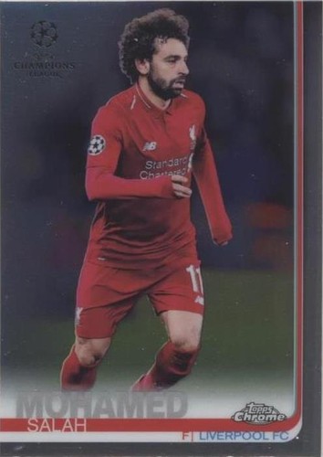 2018-19 Topps Chrome UCL Mohamed Salah #87