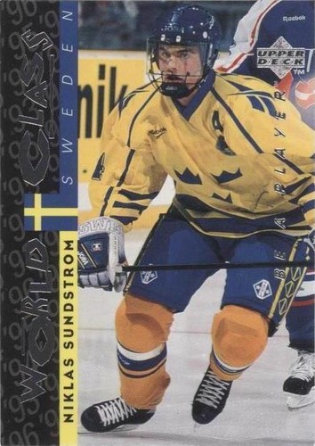 1995-96 Upper Deck Be a Player - Niklas Sundstrom #177