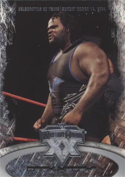 2004 Fleer WWE Wrestlemania XX - Mark Henry #9