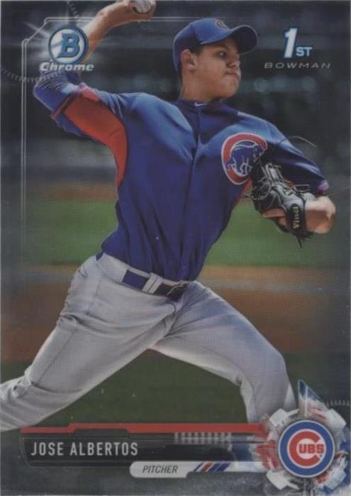 2017 Bowman Chrome - Jose Albertos #BCP216