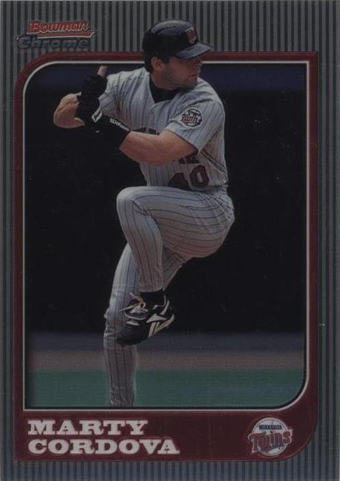 Bowman Chrome 1997 - Marty Cordova #87