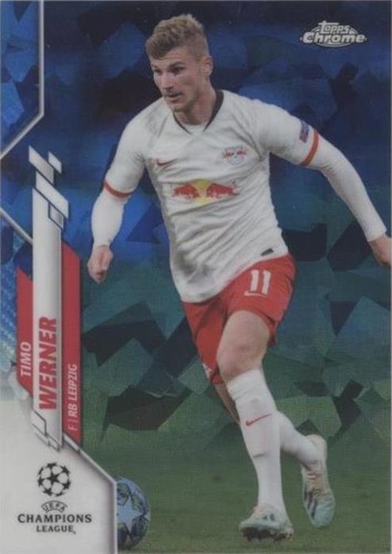 2019-20 Topps Chrome UCL Sapphire Edition Timo Werner #42