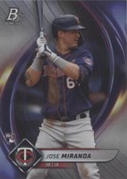 2022 Bowman Platinum - Jose Miranda #58