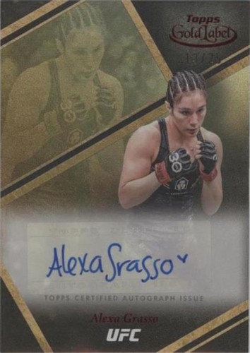 2024 Topps Gold Label UFC - Alexa Grasso #AUA-AGO