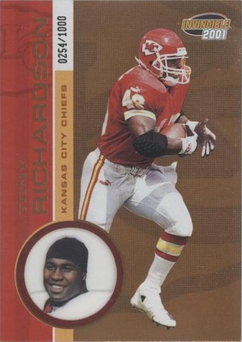 2001 Pacific Invincible Tony Richardson #119