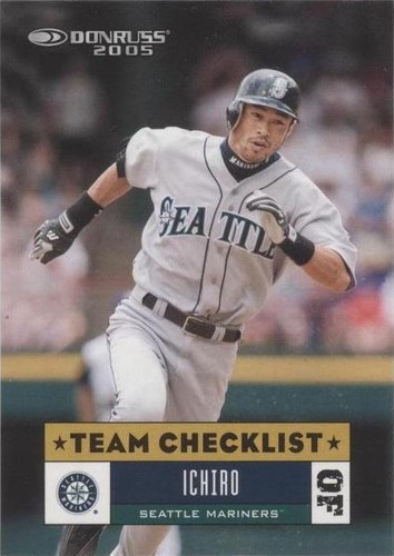 TOPPS DONRUSS Baseball MLB Ichiro イチロー② 2002 Donruss Leaf Award Winners Ichiro ROY Seattle Mariners