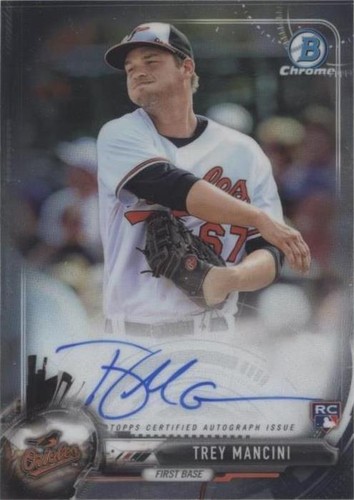 2017 Bowman Chrome - Trey Mancini #BCAR-TM