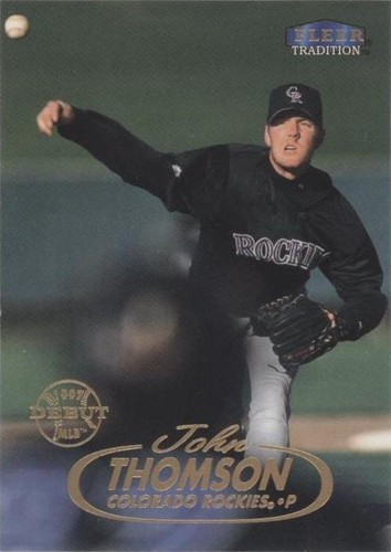 1998 Fleer Tradition - John Thomson #286