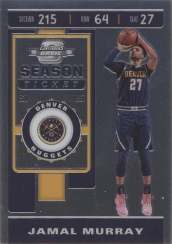 2019-20 Panini Contenders Optic - Jamal Murray #58
