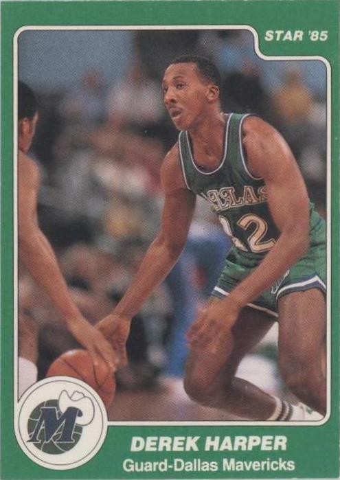 1984-85 Star - Derek Harper #255